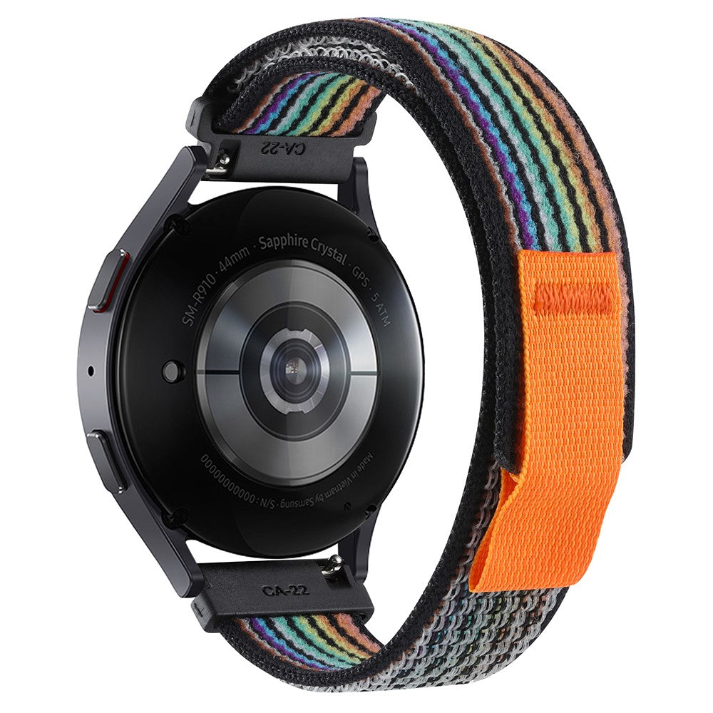 Rigtigt Elegant Nylon Universal Rem passer til Smartwatch - Flerfarvet#serie_3