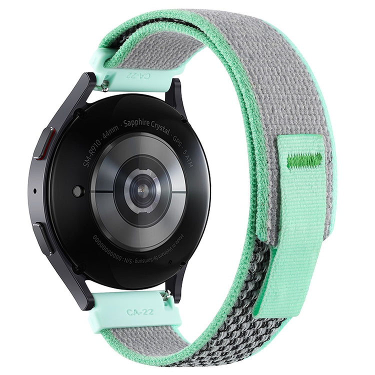 Rigtigt Elegant Nylon Universal Rem passer til Smartwatch - Grøn#serie_8