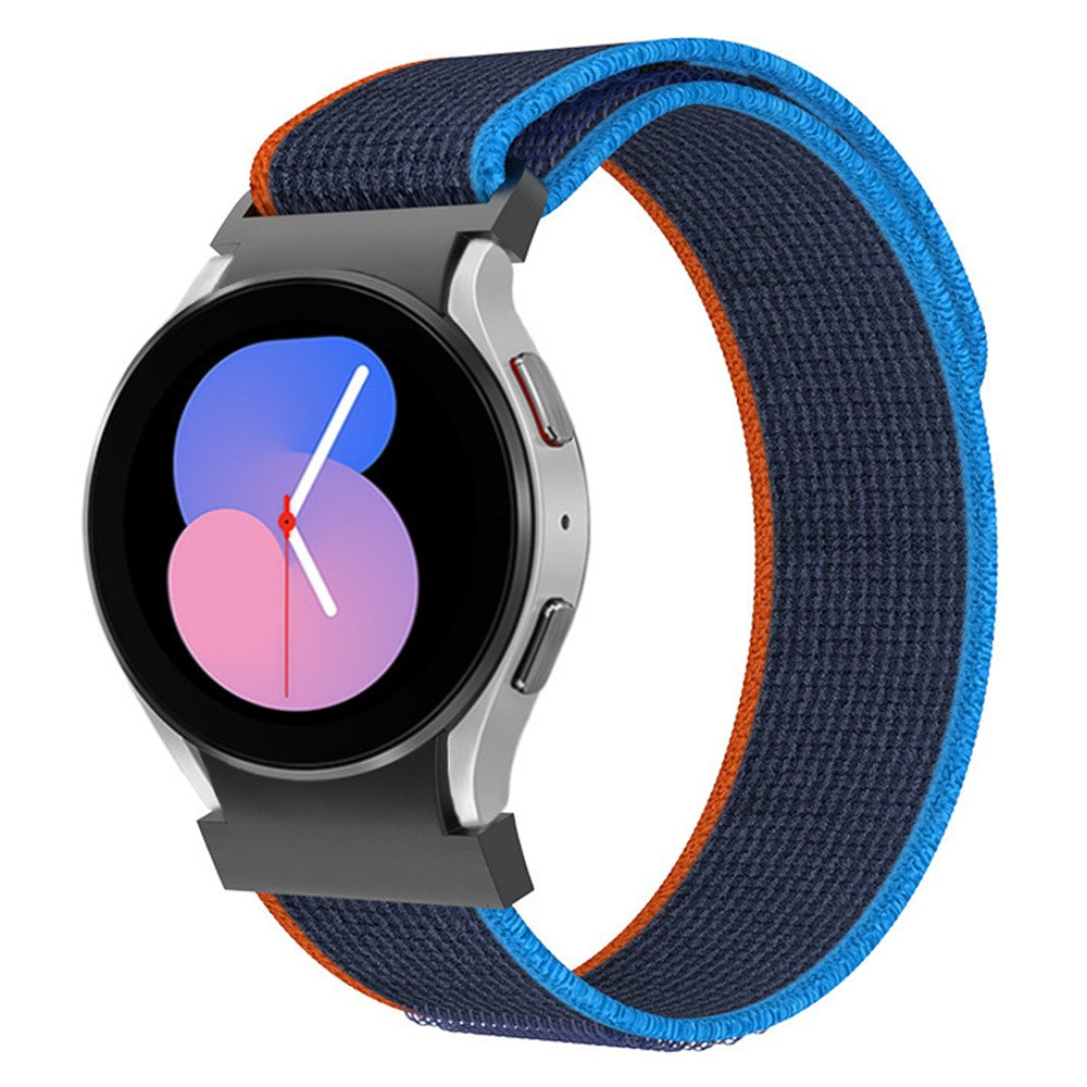 Vildt Holdbart Nylon Universal Rem passer til Samsung Smartwatch - Blå#serie_10