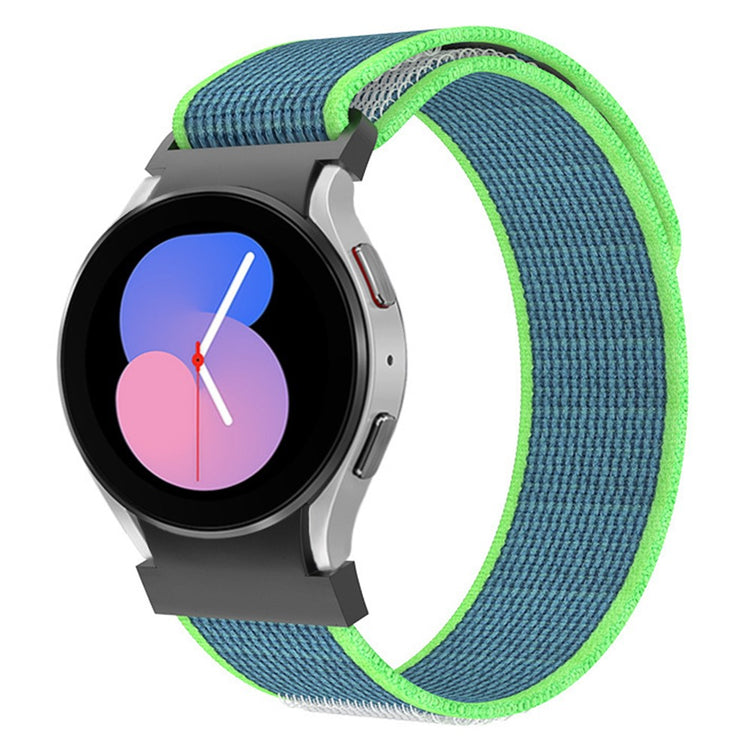 Vildt Holdbart Nylon Universal Rem passer til Samsung Smartwatch - Grøn#serie_14