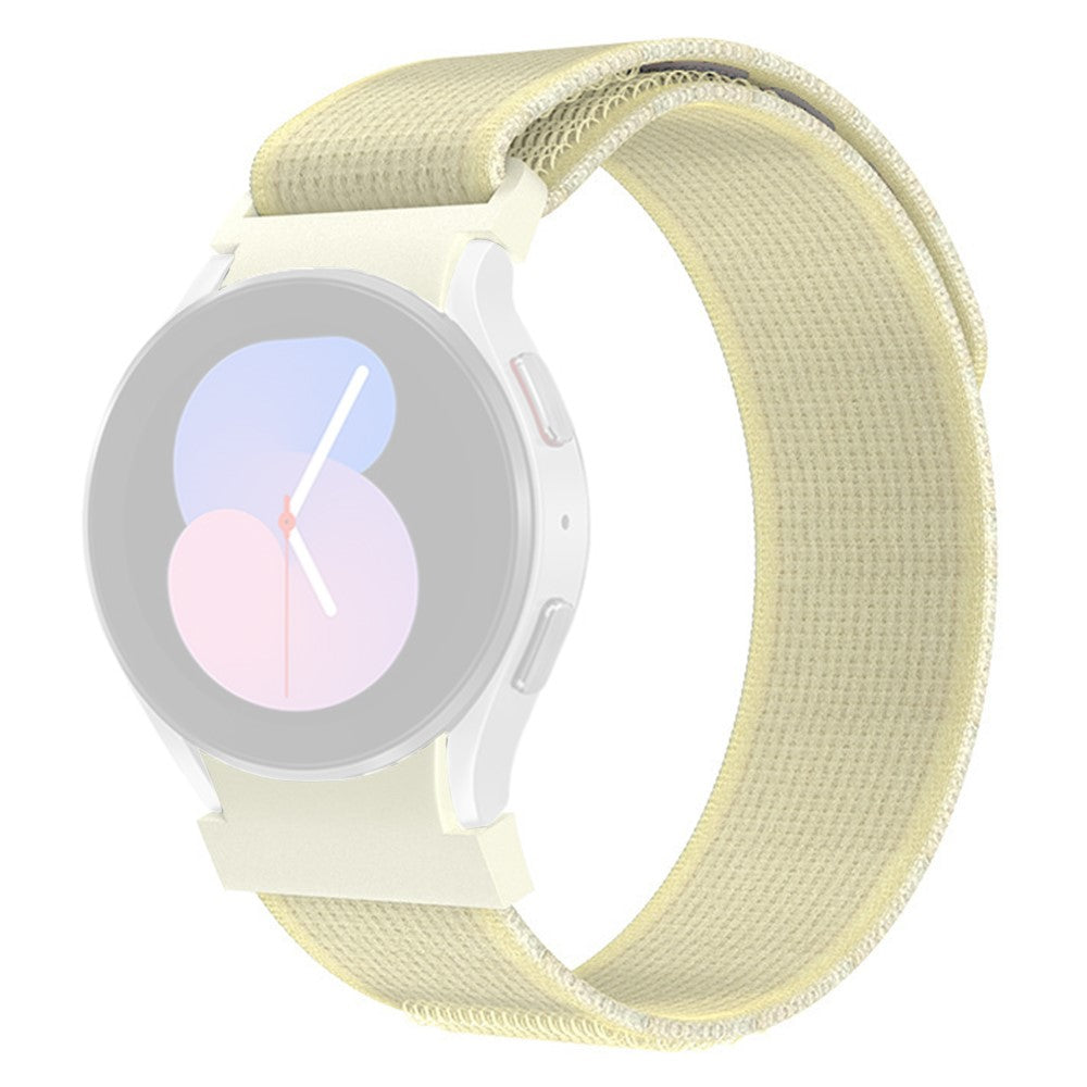 Vildt Holdbart Nylon Universal Rem passer til Samsung Smartwatch - Hvid#serie_16