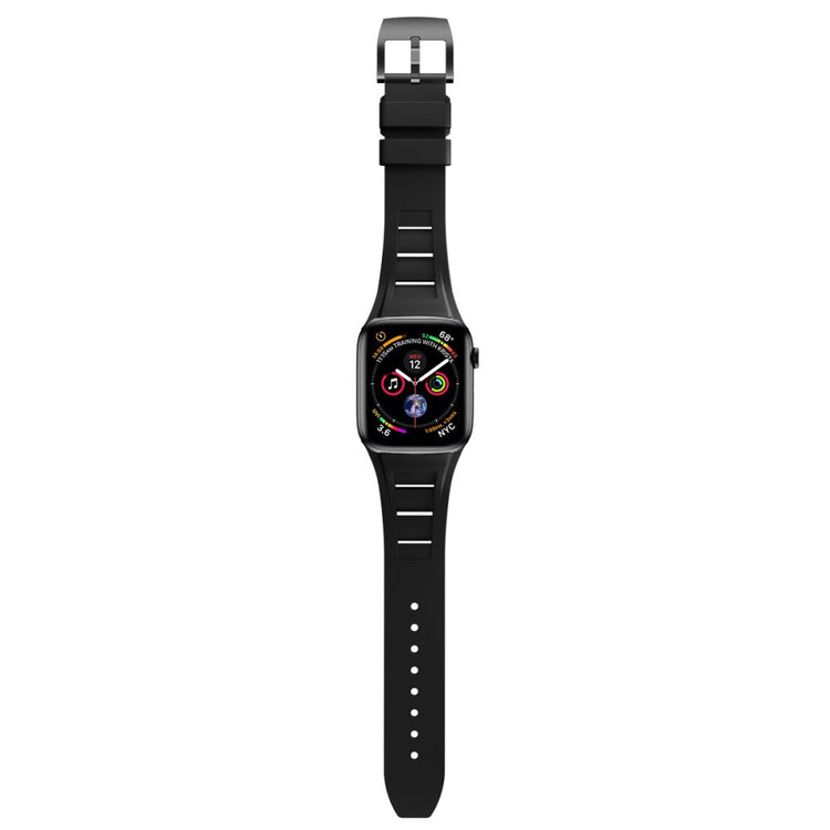 Delightful Apple Smartwatch Silicone Universel Strap - Black#serie_1