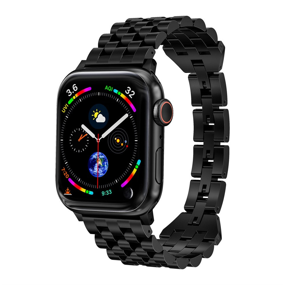 Lovely Apple Smartwatch Metal Universel Strap - Black#serie_1