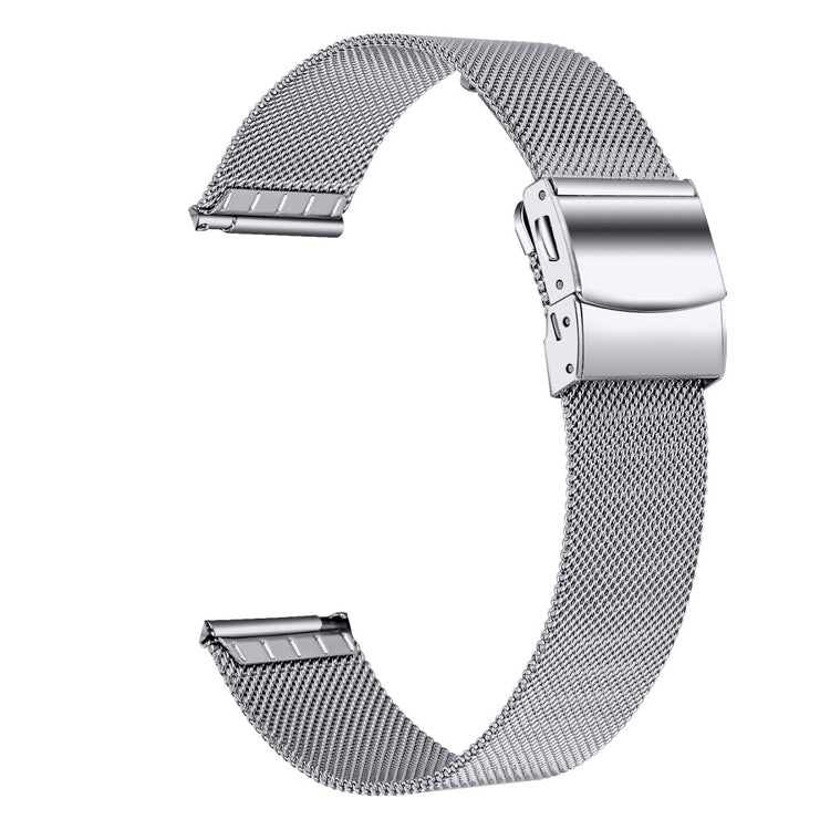 Pebble Time Round Large / Pebble 2 \ 2 SE Metal Universel Strap - Silver#serie_019