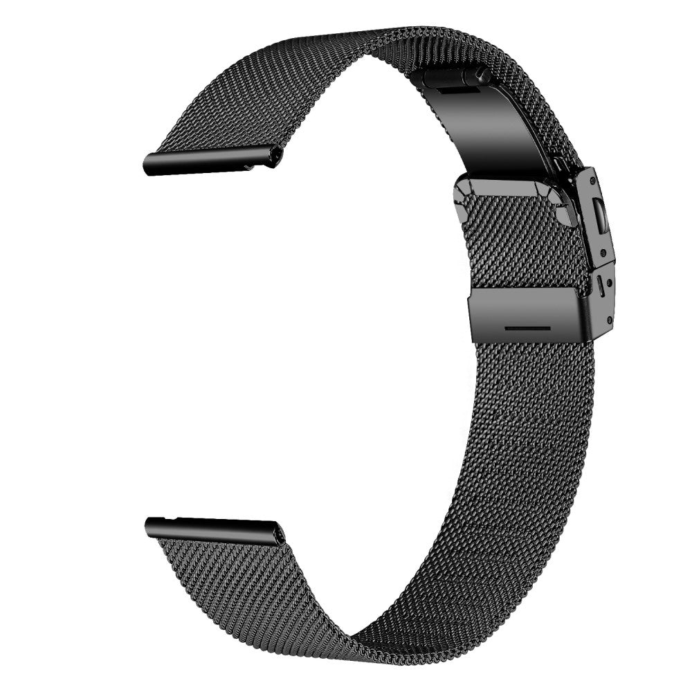 Garmin Vivoactive 3 / Garmin Vivoactive 3 Music Metal Universel Strap - Black#serie_8