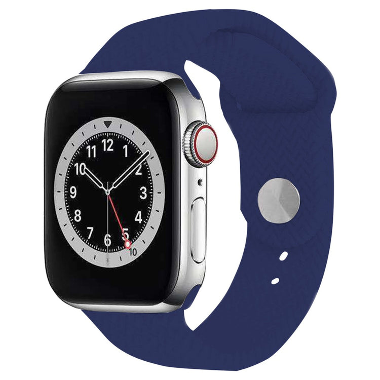 Super Stylish Apple Smartwatch Silicone Universel Strap - Blue#serie_3