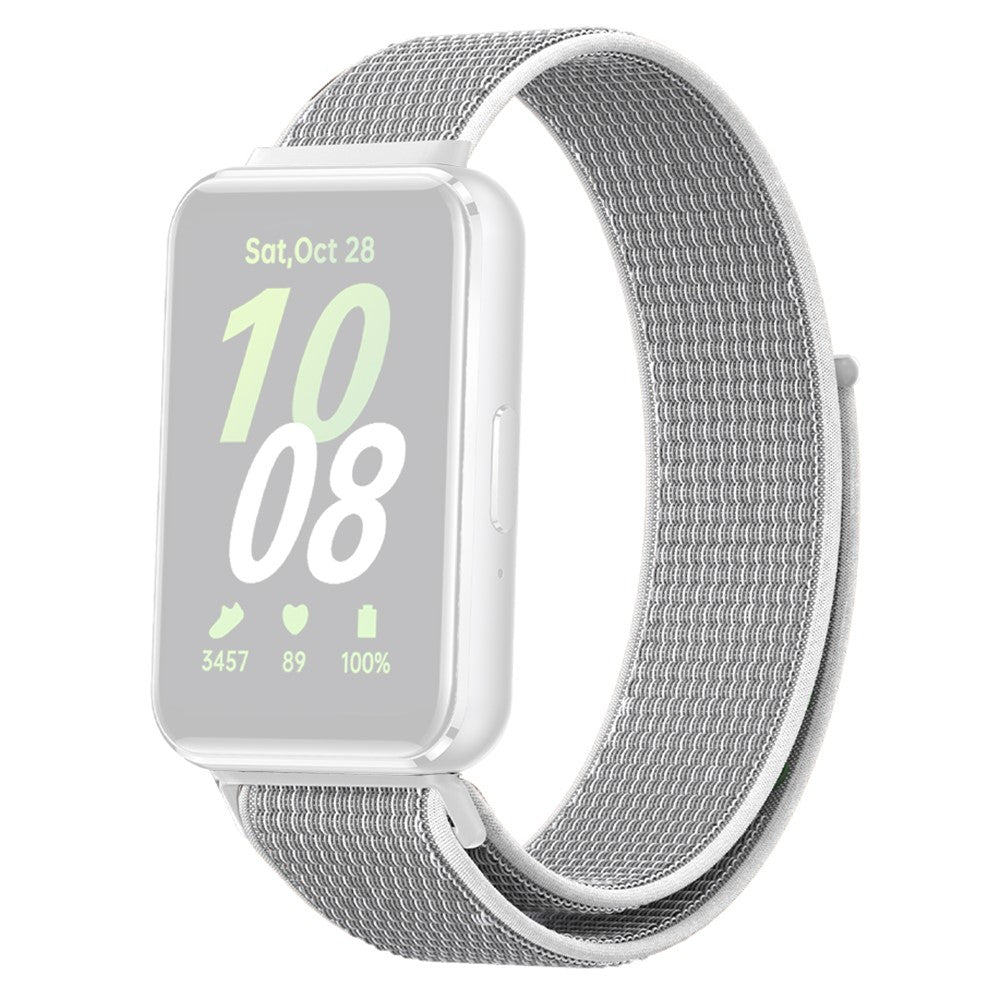 Incredibly Cool Samsung Galaxy Fit 3 Nylon Strap - White#serie_5