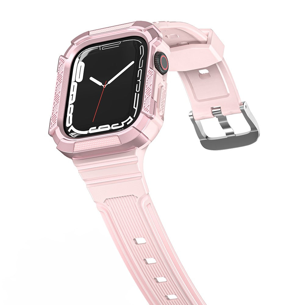 Very Fashionable Apple Smartwatch Silicone Universel Strap - Pink#serie_3