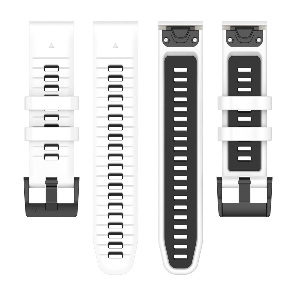 Super Sweet Garmin Smartwatch Silicone Universel Strap - White#serie_1