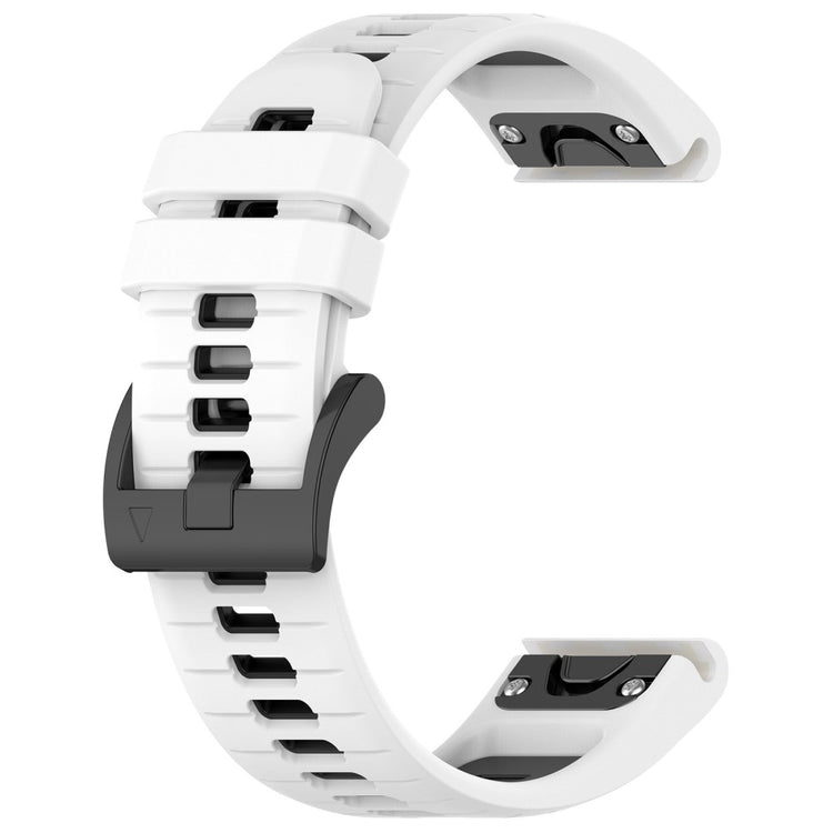 Incredibly Neat Garmin Smartwatch Silicone Universel Strap - White#serie_1