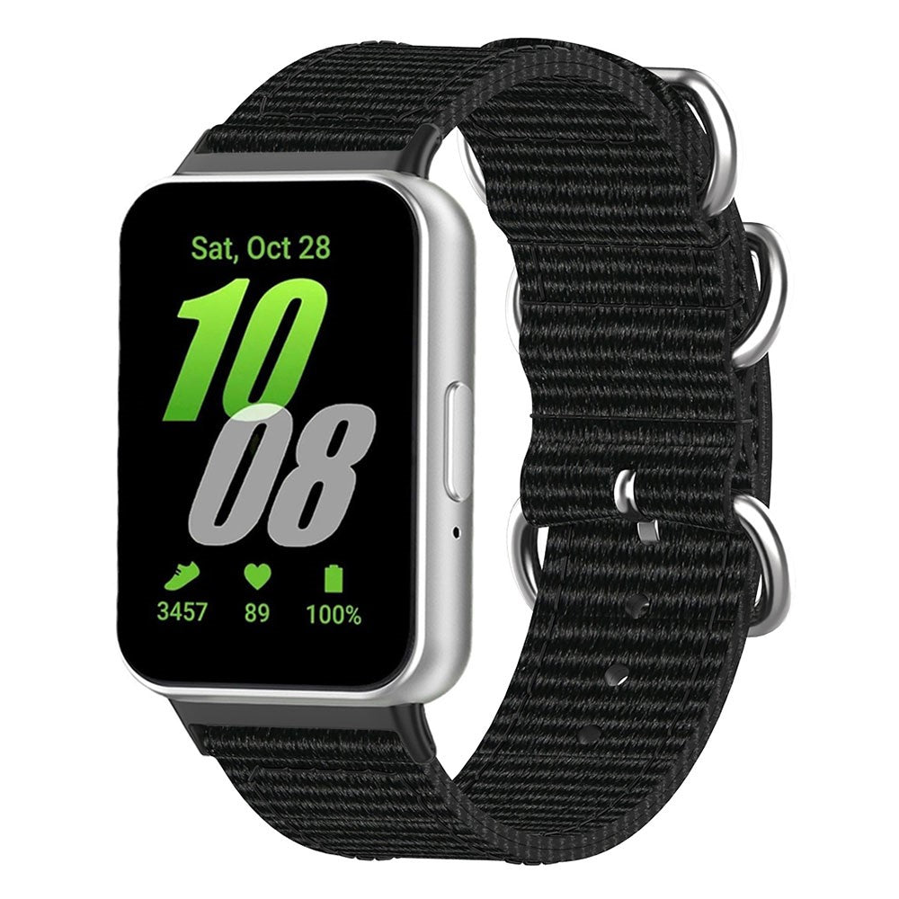 Incredibly Sweet Samsung Galaxy Fit 3 Nylon Strap - Black#serie_5