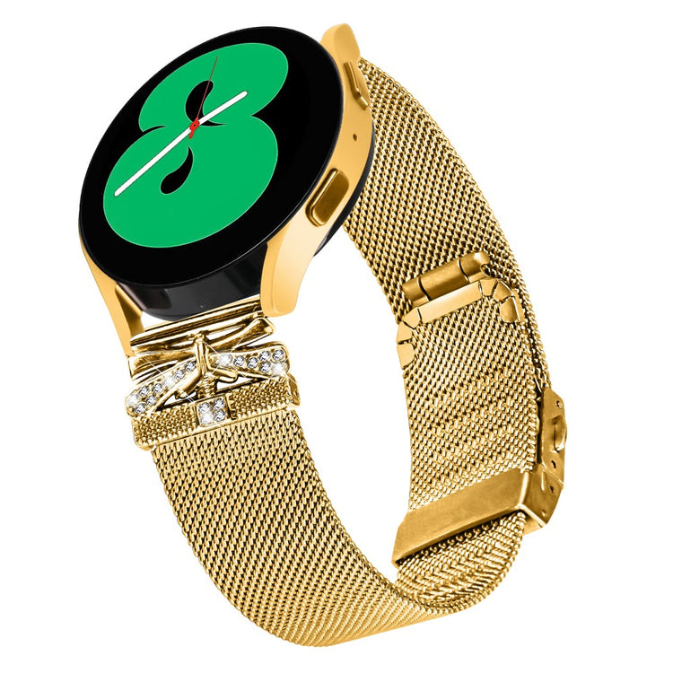 Samsung Smartwatch Metal And Rhinestone Universel Strap - Gold#serie_1