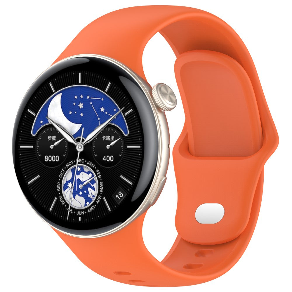 Remarkably Sweet Vivo Watch 3 Silicone Strap - Orange#serie_5