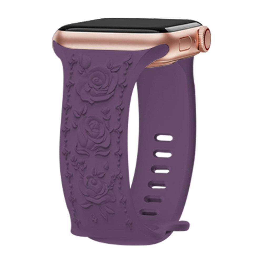 Nice Apple Smartwatch Silicone Universel Strap - Purple#serie_5