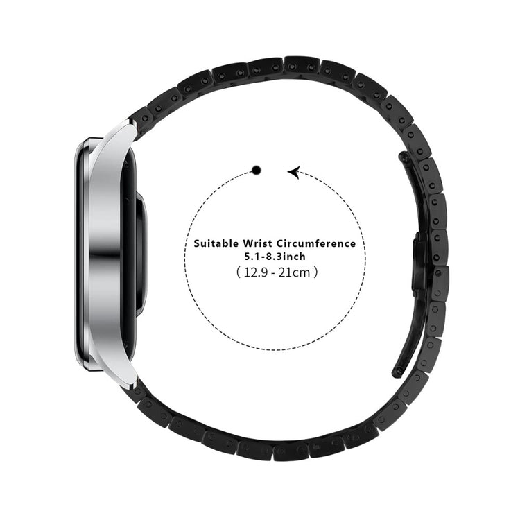 Exquisite Samsung Galaxy Watch (46mm) Metal Strap - Black#serie_2