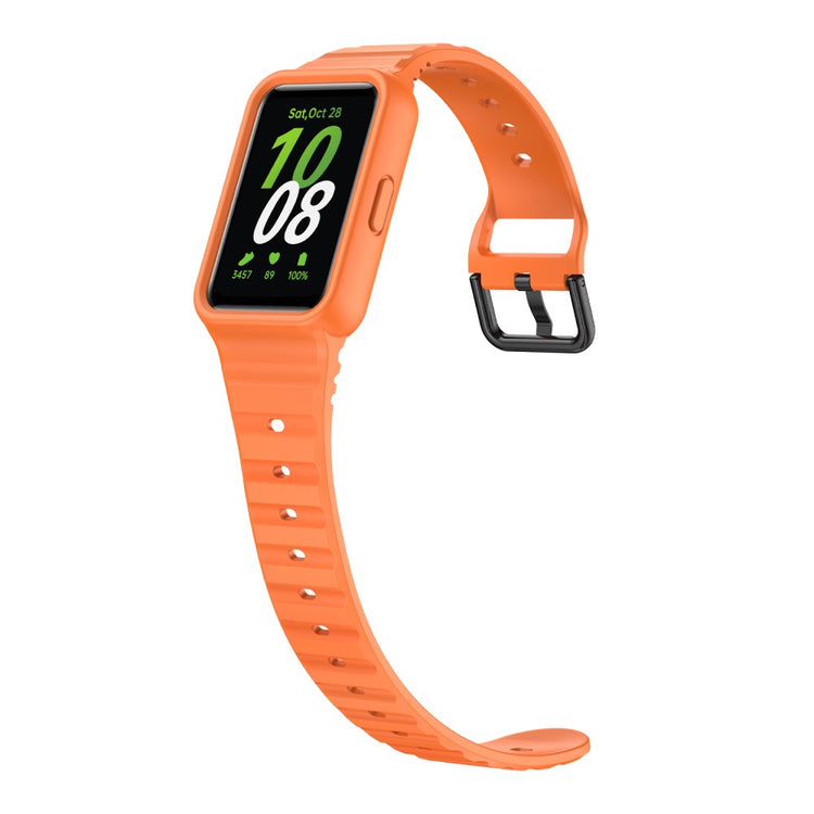 Remarkably Good Samsung Galaxy Fit 3 Silicone Strap - Orange#serie_2