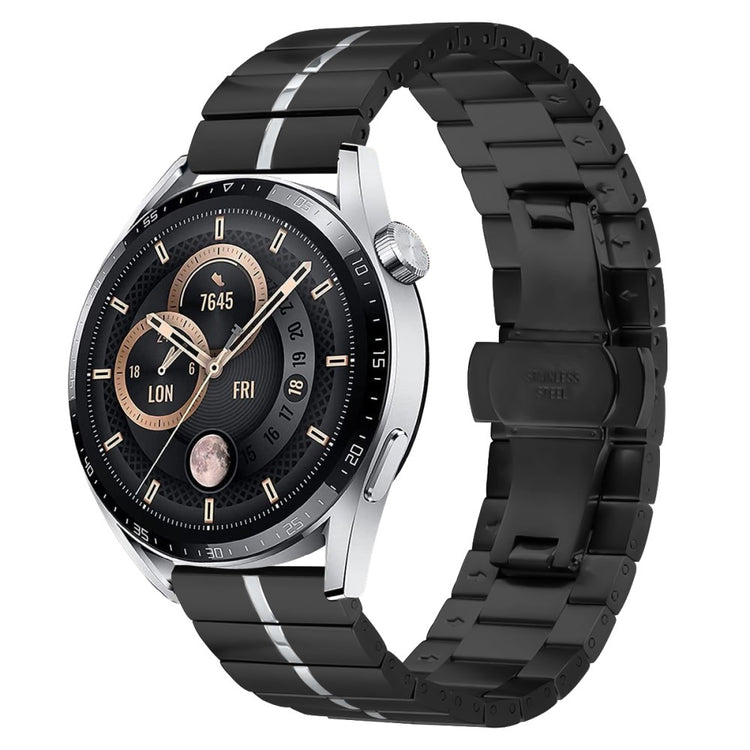 Super Comfortable Huawei Watch GT 4 46mm Metal Strap - Black#serie_1