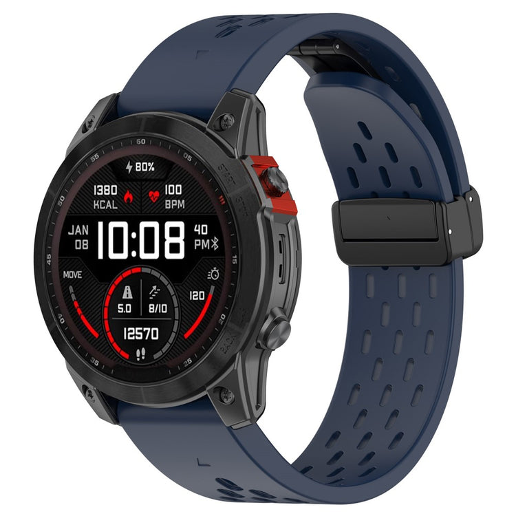 Very Nice Garmin Smartwatch Silicone Universel Strap - Blue#serie_7