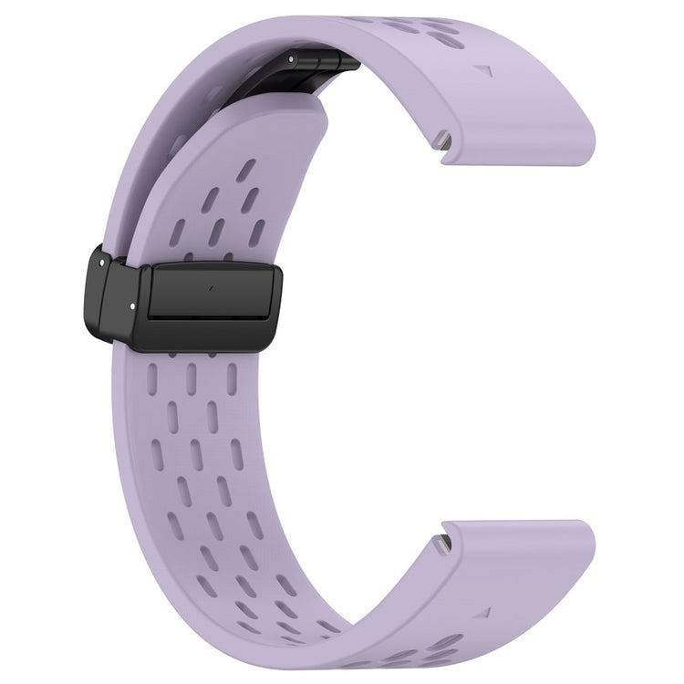 Mega Comfortable Garmin Smartwatch Silicone Universel Strap - Purple#serie_9