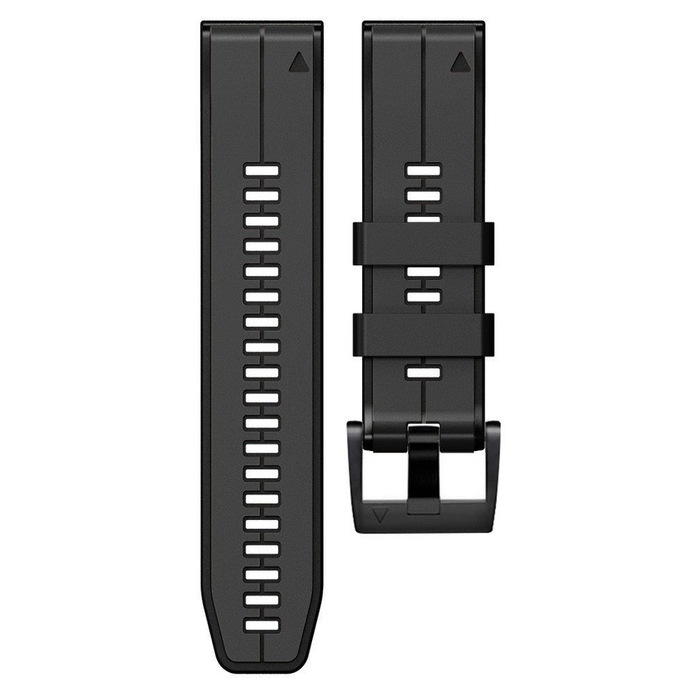 Very Stylish Garmin Smartwatch Silicone Universel Strap - Silver#serie_8