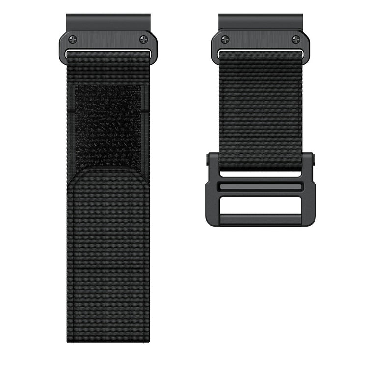 Comfortable Garmin Smartwatch Nylon Universel Strap - Black#serie_1