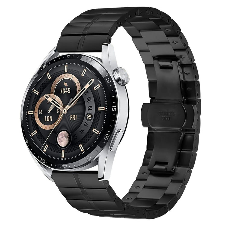 Mega Neat Huawei Watch GT 2 Pro Metal Strap - Black#serie_2