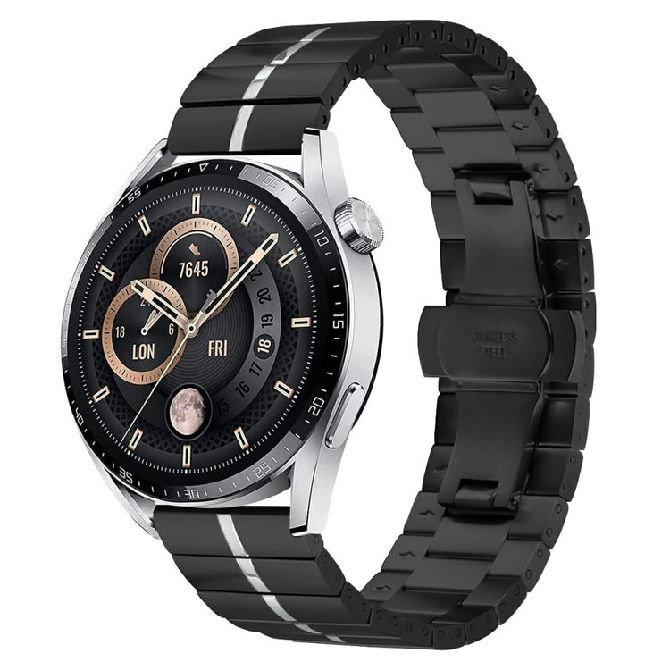 Huawei Watch 3 Pro / Huawei Watch 3 Metal Universel Strap - Black#serie_1