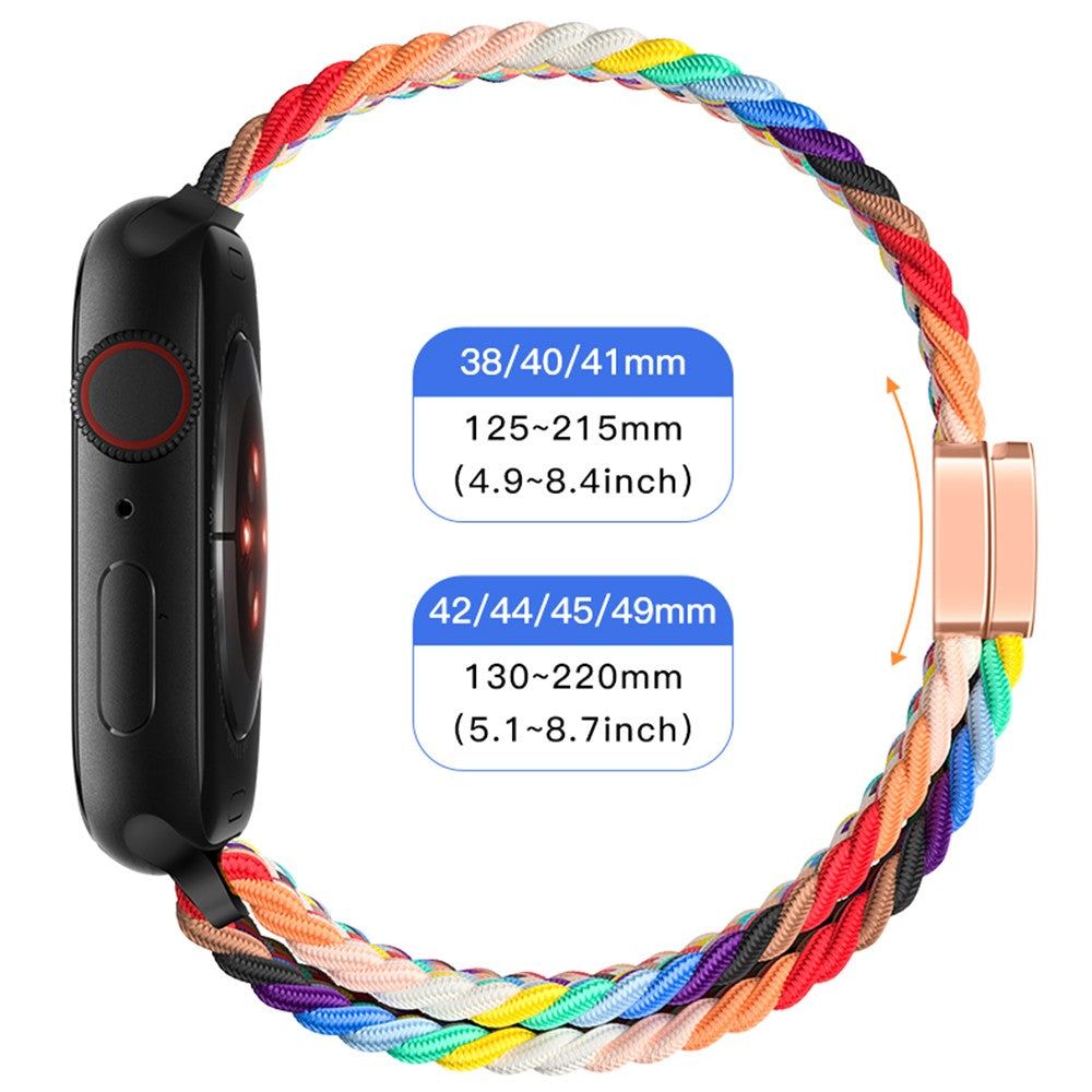 Super Fantastic Apple Smartwatch Nylon Universel Strap - Multicolor#serie_4