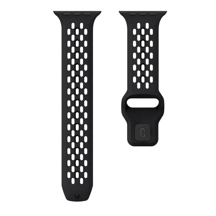 Very Elegant Apple Smartwatch Silicone Universel Strap - Black#serie_2