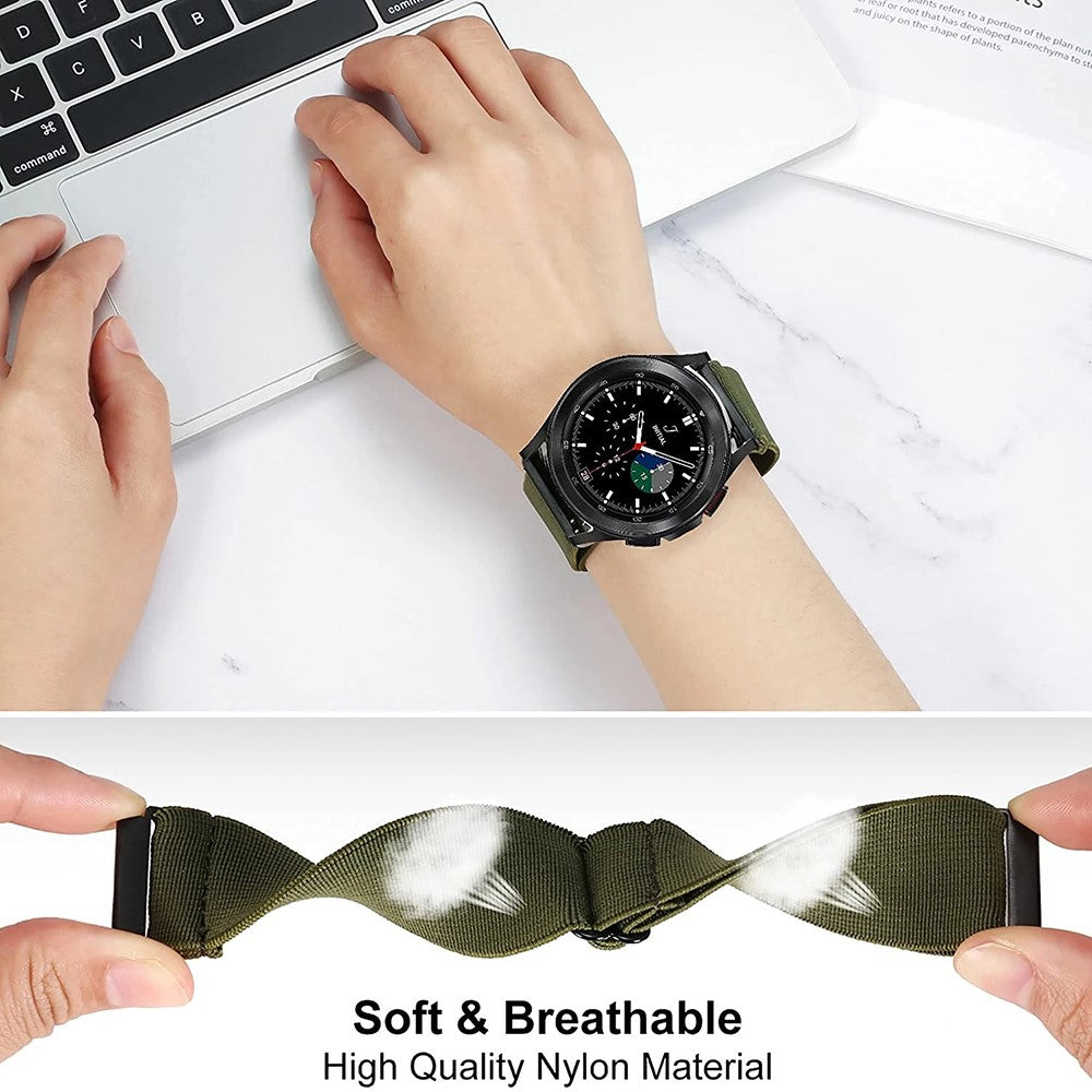 Absolutely Cute Smartwatch Nylon Universel Strap - Black#serie_1