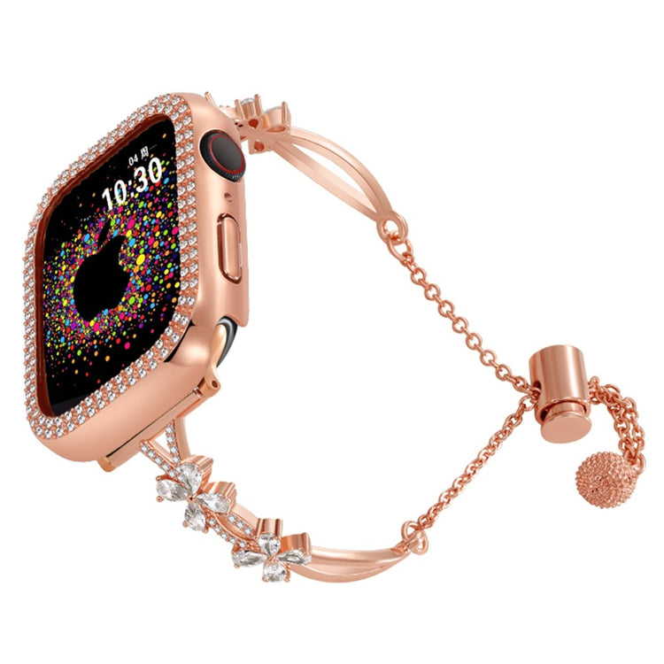 Super Sweet Apple Smartwatch Rhinestone Universel Strap - Pink#serie_3