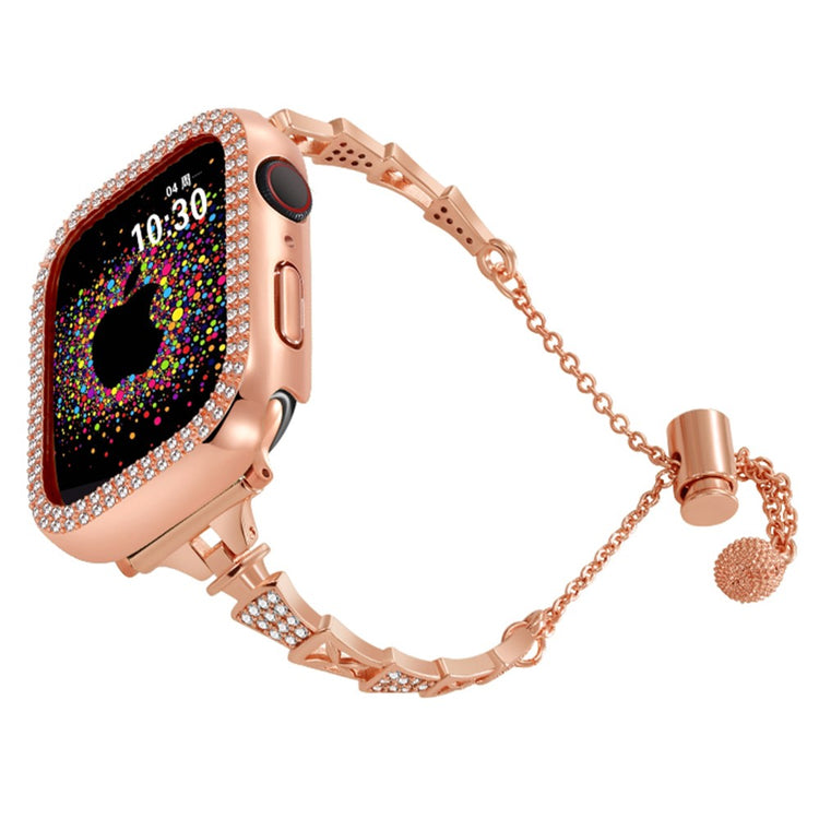 Mega Nice Apple Smartwatch Rhinestone Universel Strap - Pink#serie_3