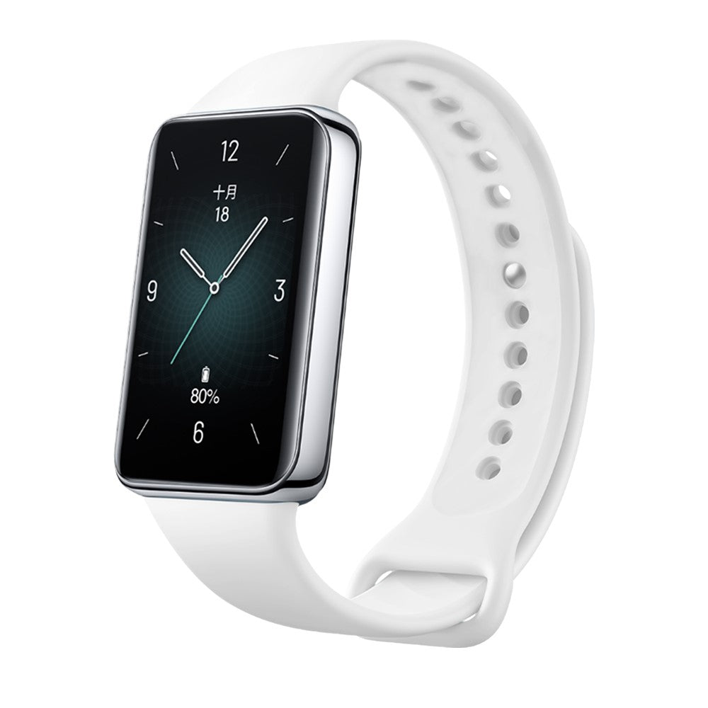 Incredibly Comfortable Honor Band 9 Silicone Strap - White#serie_2