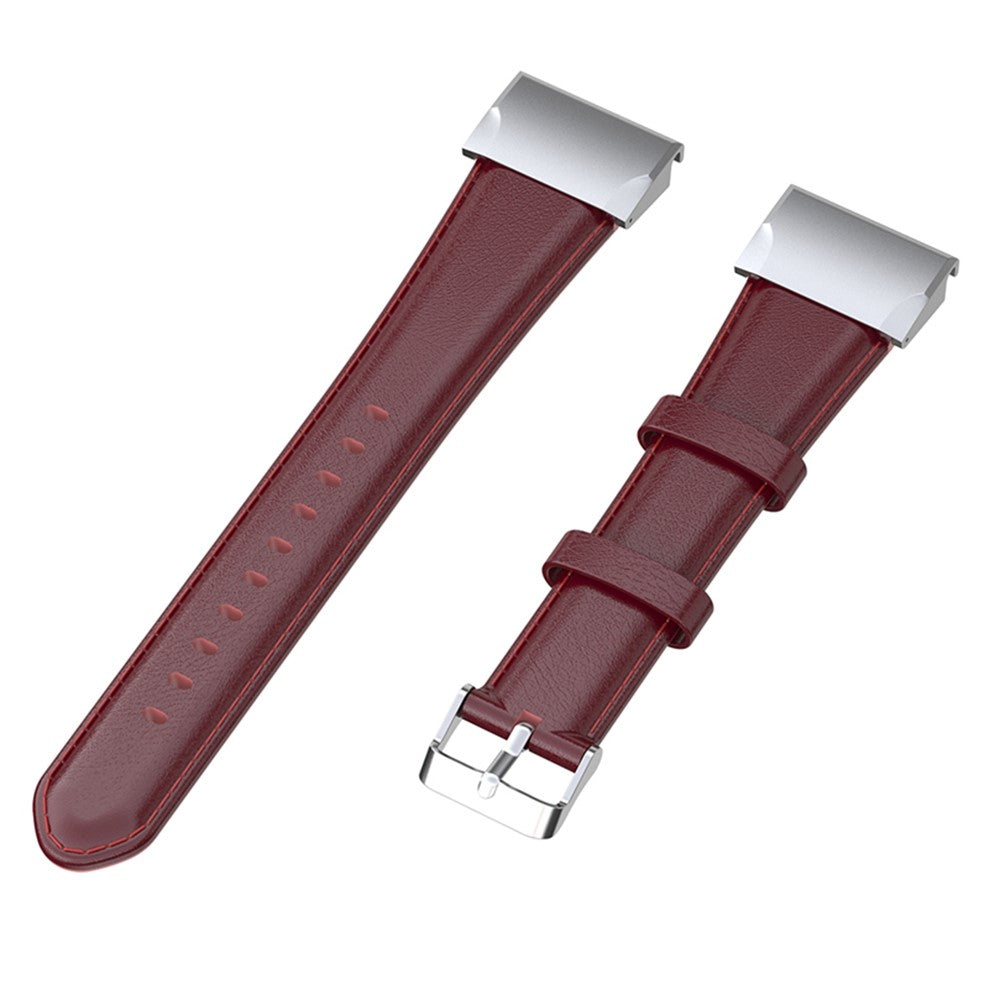 Timeless Garmin Smartwatch Genuine Leather Universel Strap - Red#serie_6