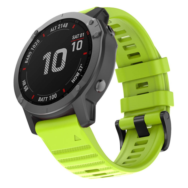 Super Nice Garmin Smartwatch Silicone Universel Strap - Green#serie_10