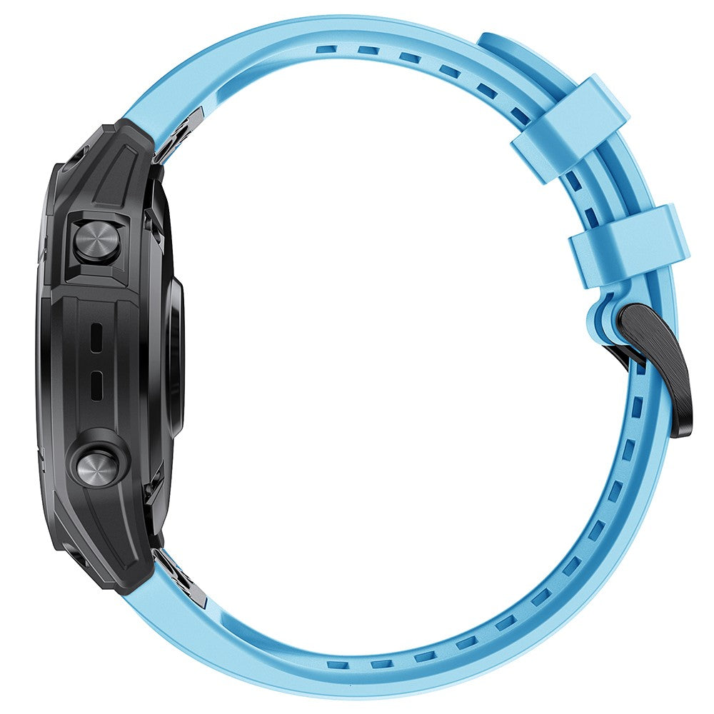 Very Cool Garmin Smartwatch Silicone Universel Strap - Blue#serie_8