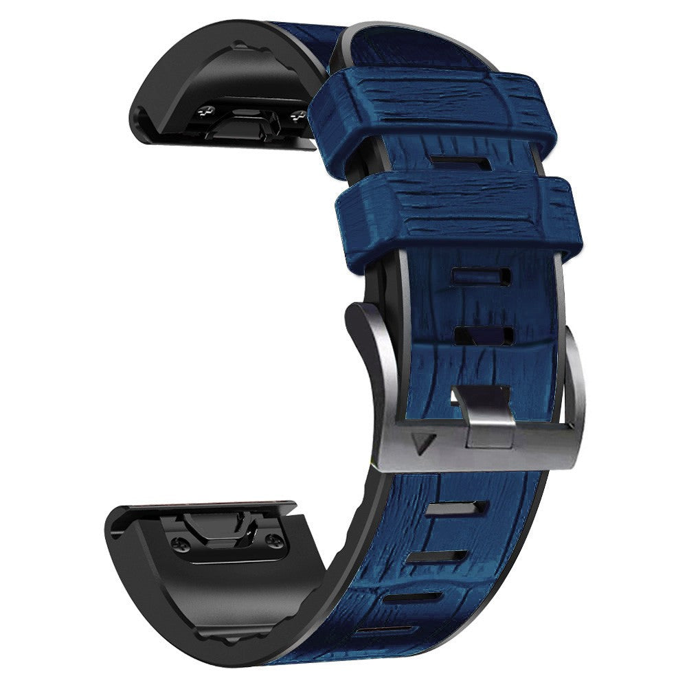 Super Cool Garmin Smartwatch Silicone Universel Strap - Blue#serie_4