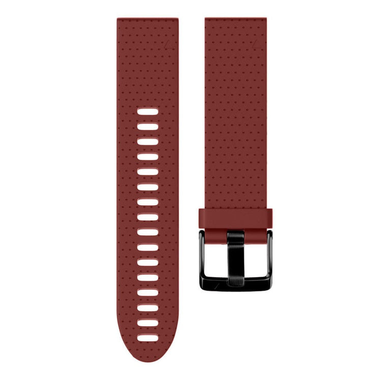 Mega Pleasant Garmin Smartwatch Silicone Universel Strap - Red#serie_5