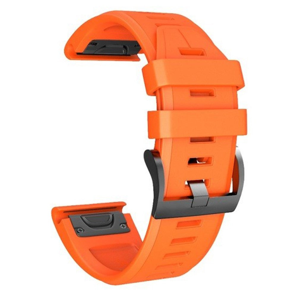 Very Stylish Garmin Smartwatch Silicone Universel Strap - Orange#serie_5