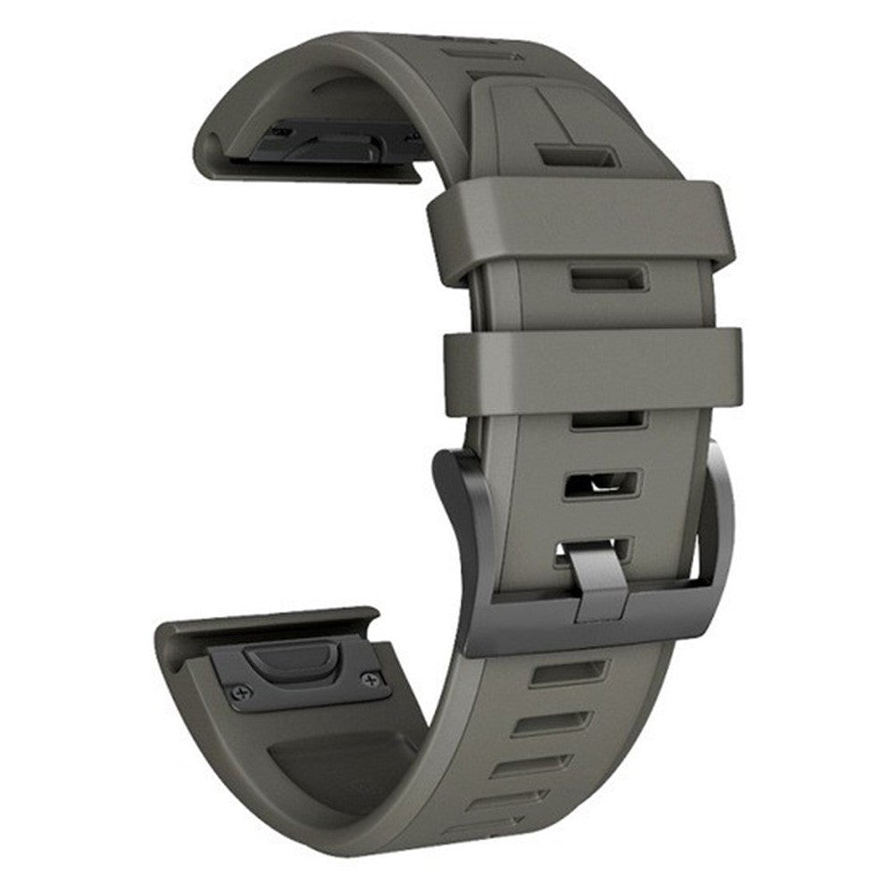 Very Stylish Garmin Smartwatch Silicone Universel Strap - Green#serie_10