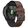 Solid Silikone Universal Rem passer til Garmin Smartwatch