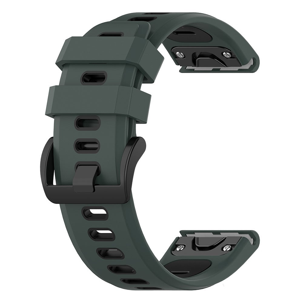 Lovely Garmin Smartwatch Silicone Universel Strap - Green#serie_4