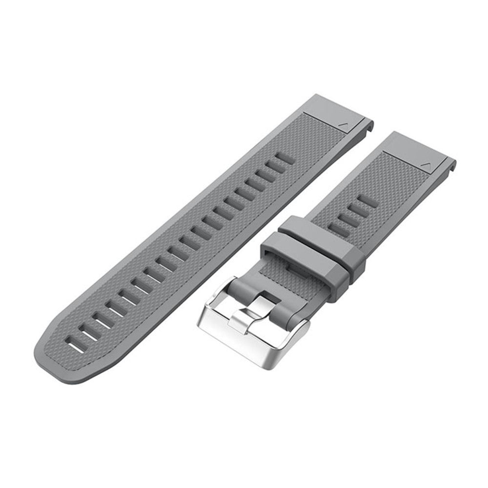 Very Pleasant Garmin Smartwatch Silicone Universel Strap - Silver#serie_8