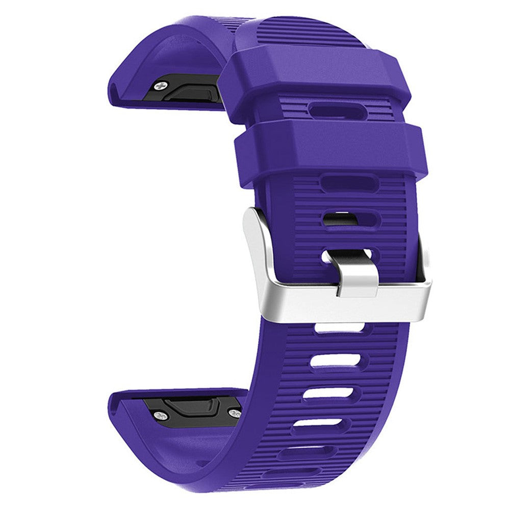 Cool Garmin Smartwatch Silicone Universel Strap - Purple#serie_12