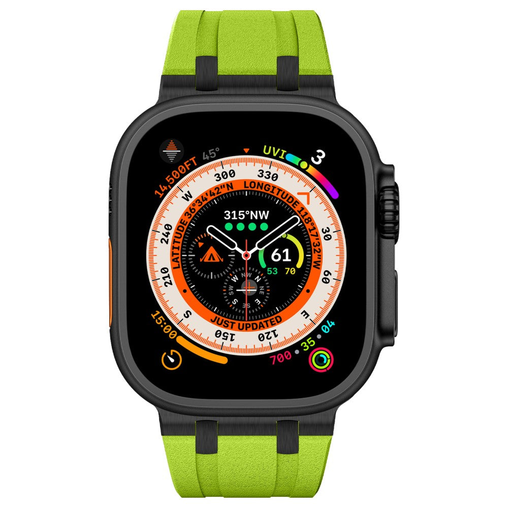 Comfortable Apple Smartwatch Silicone Universel Strap - Green#serie_1