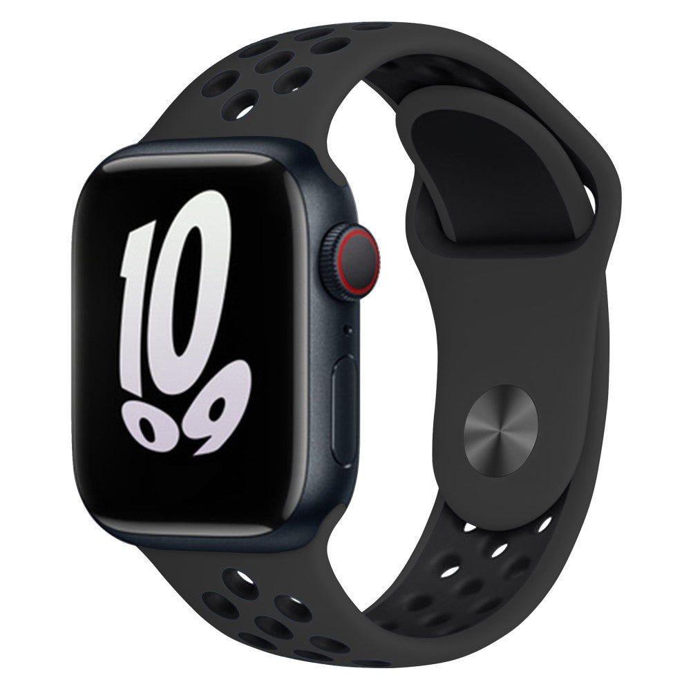 Mega Reliable Apple Smartwatch Silicone Universel Strap - Black#serie_6