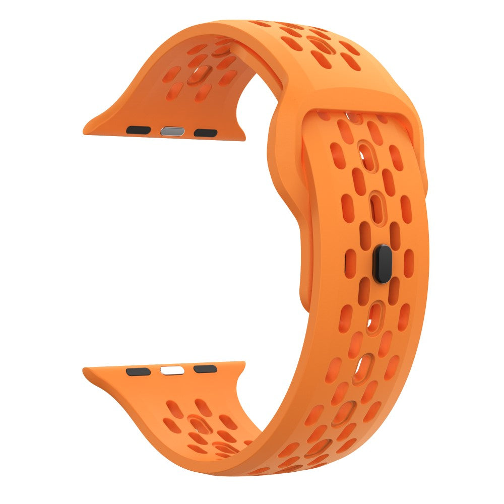 Mega Fashionable Apple Smartwatch Silicone Universel Strap - Orange#serie_2