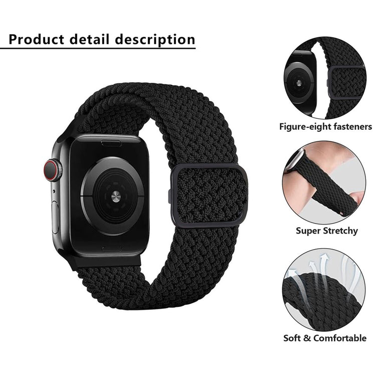 Very Elegant Apple Smartwatch Nylon Universel Strap - Multicolor#serie_2