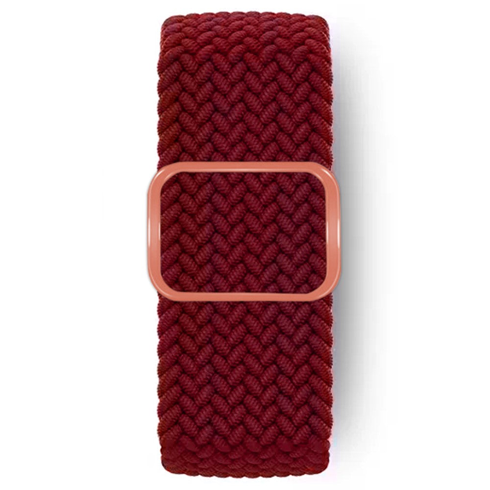 Mega Delightful Apple Smartwatch Nylon Universel Strap - Red#serie_20