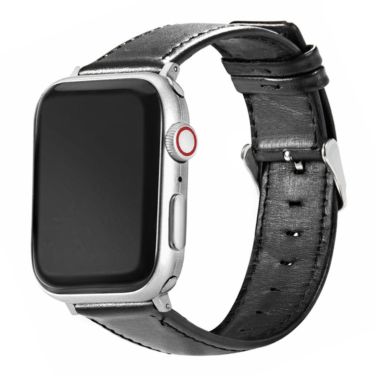 Mega Agreeable Apple Smartwatch Pu Leather Universel Strap - Black#serie_2